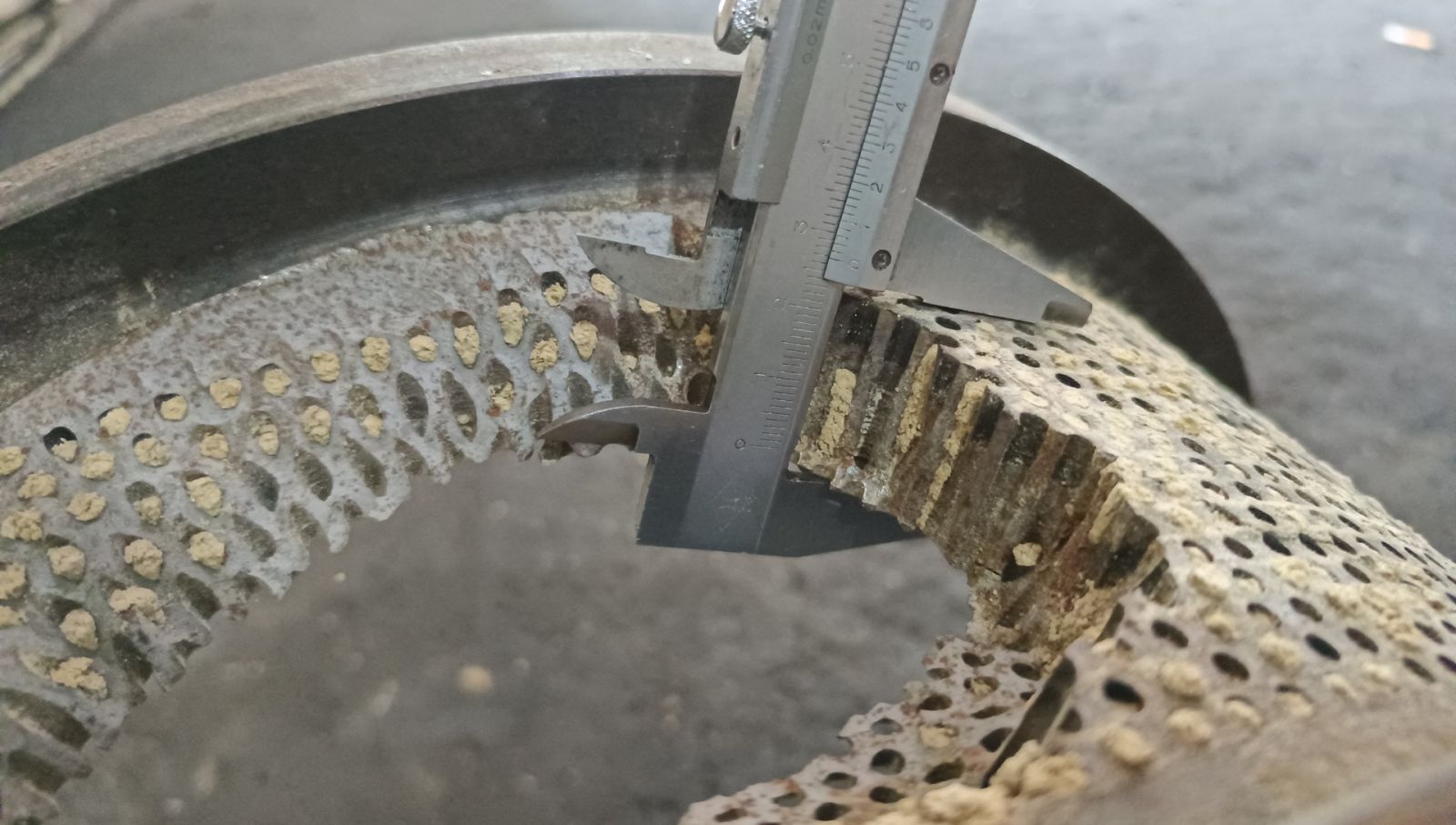 顆粒機環(huán)模開裂